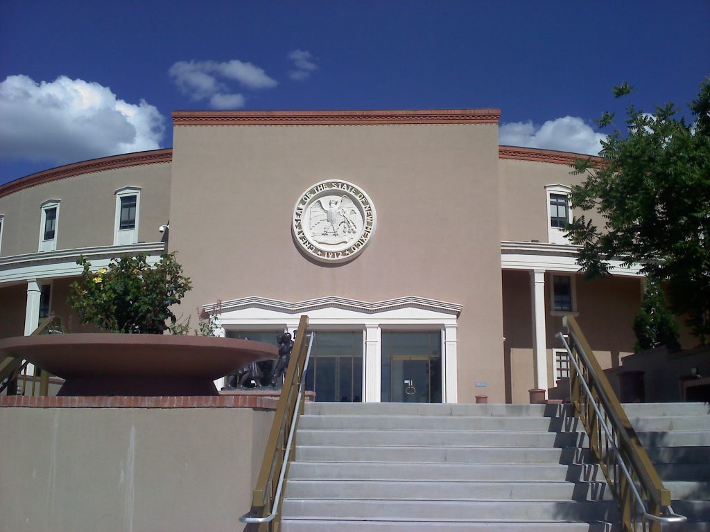 New_Mexico_State_Capitol_east_entrance